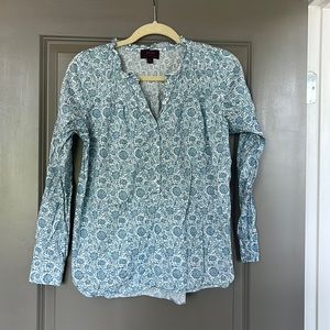 J. Crew Floral Blouse NWOT Size S